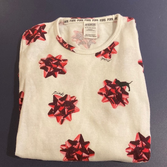 PINK  sleepwear  top - Picture 1 of 5